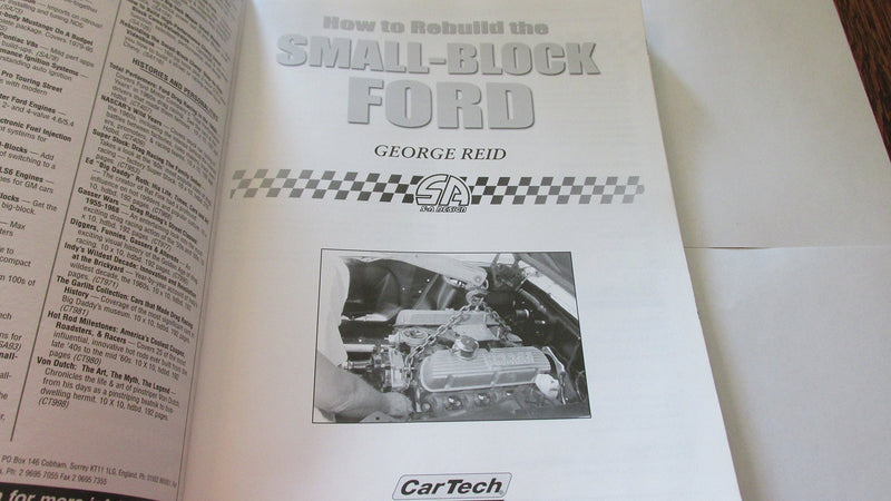 How to Rebuild the SmallBlock Ford,Used