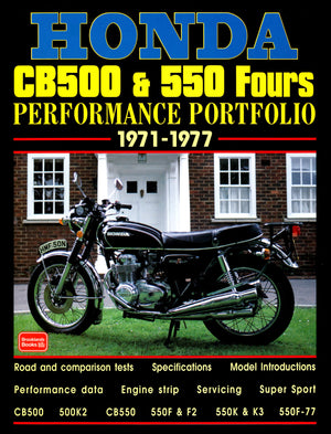 Honda CB500 & 550 Fours: Performance Portfolio 19711977,Used