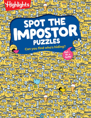 Spot The Impostor Puzzles: Kids Activity Book With Zany OddOneOut Scenes, LookAndFind Puzzle Book For Kids Ages 7 And Up Wit