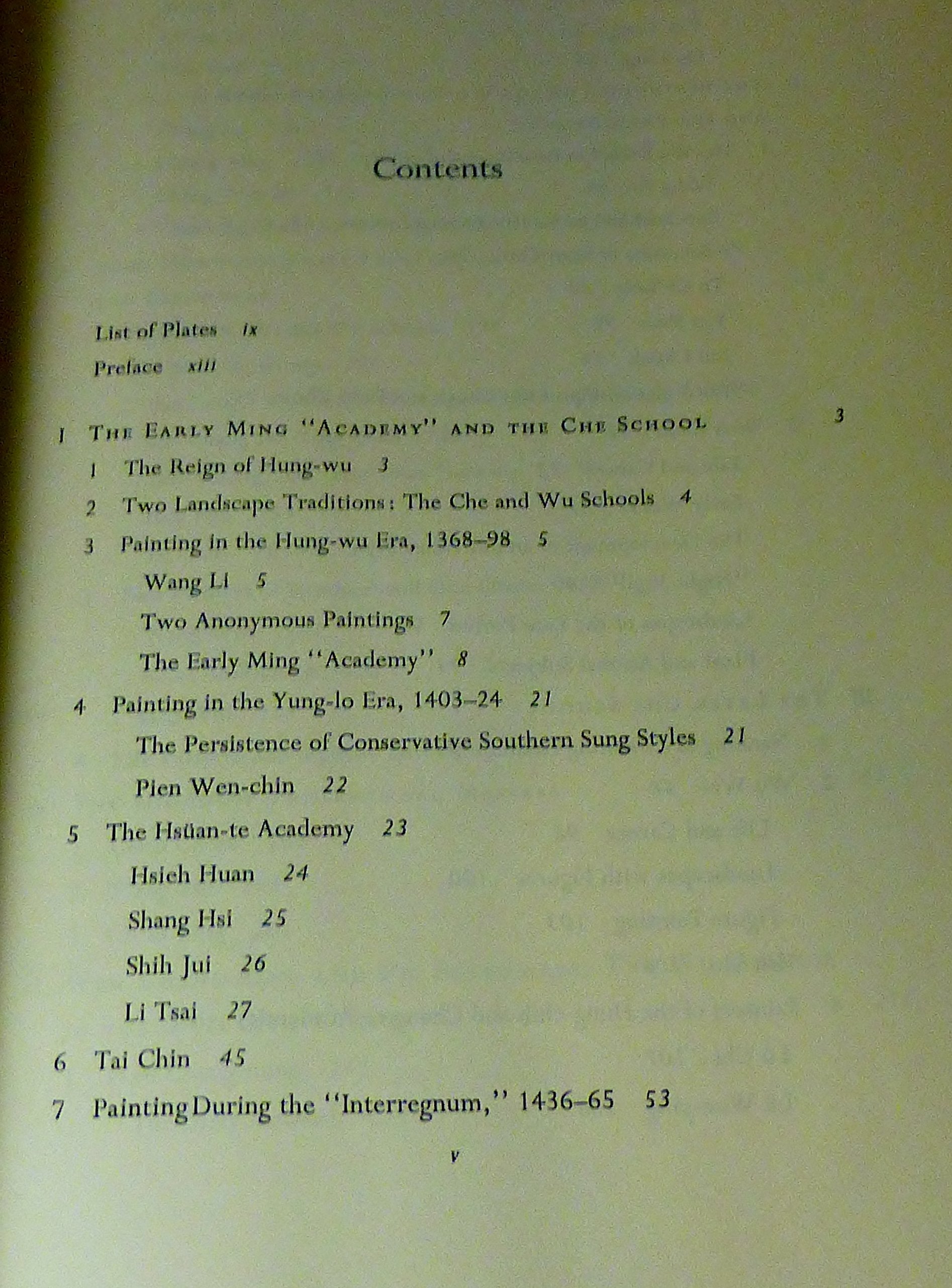 Parting at the Shore: Chinese Painting of the Early and Middle Ming Dynasty, 13681580 (A History of Later Chinese Painting, 127,Used