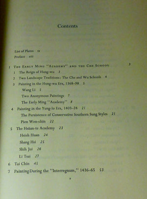 Parting at the Shore: Chinese Painting of the Early and Middle Ming Dynasty, 13681580 (A History of Later Chinese Painting, 127,Used