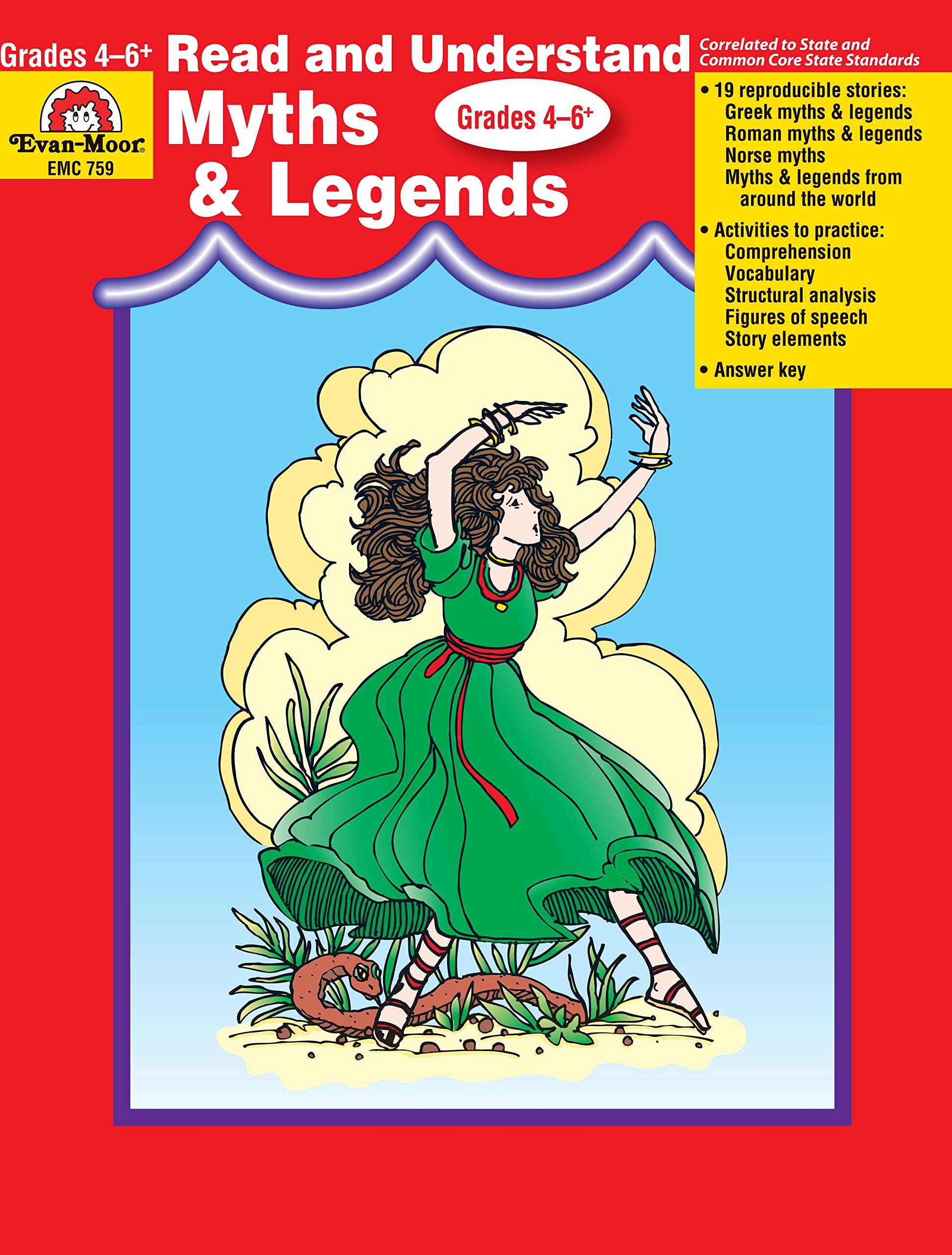 Read and Understand Myths & Legends, Grades 46,Used