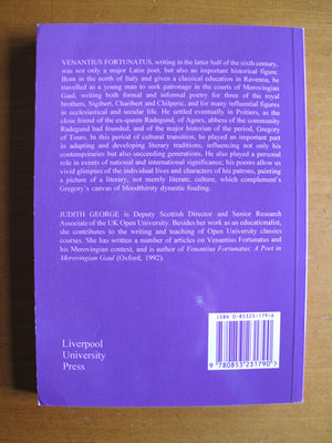 Venantius Fortunatus: Personal and Political Poems (Translated Texts for Historians, 23) (Volume 23),Used