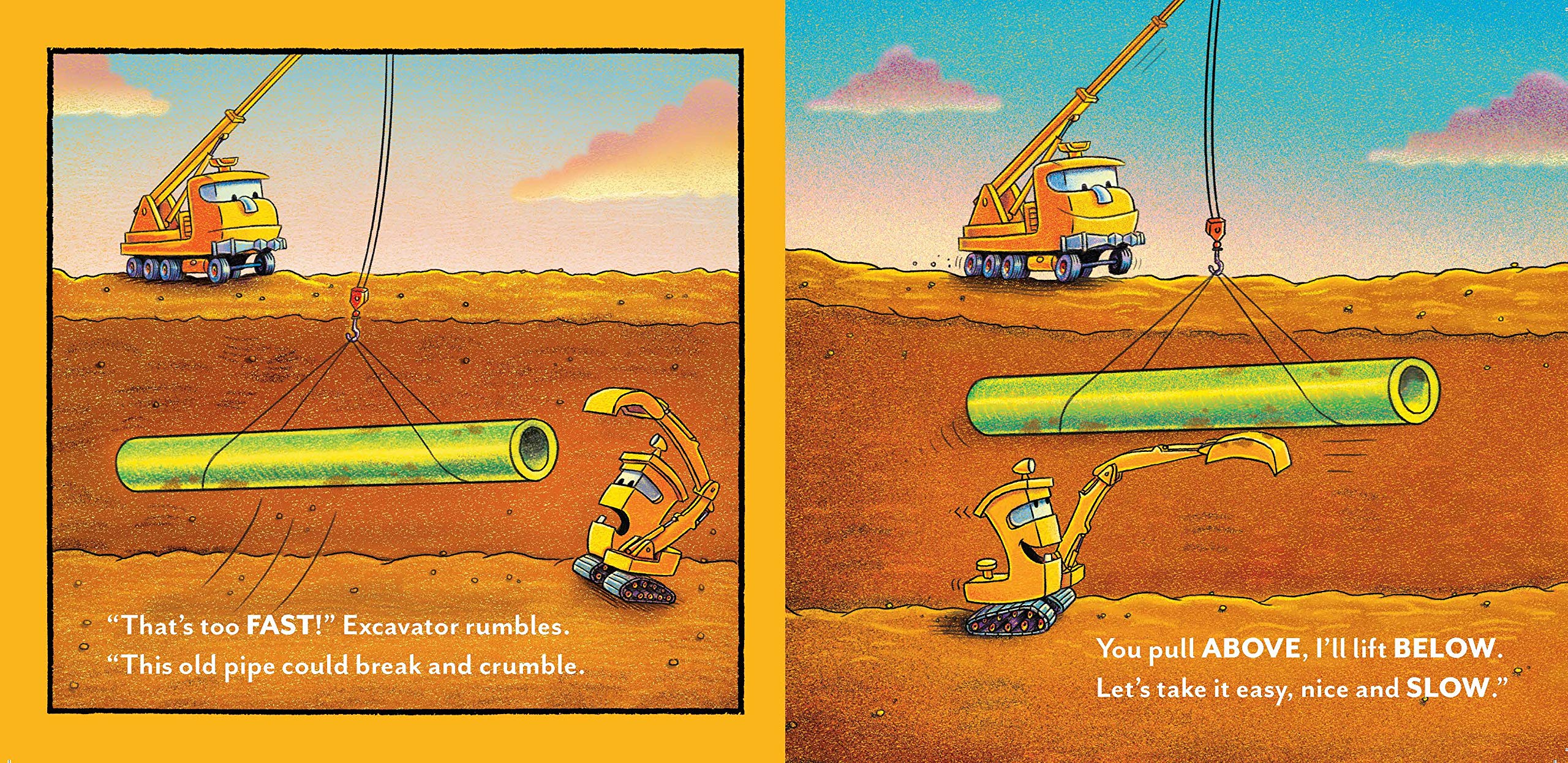 Crane Truck's Opposites: Goodnight, Goodnight, Construction Site,New