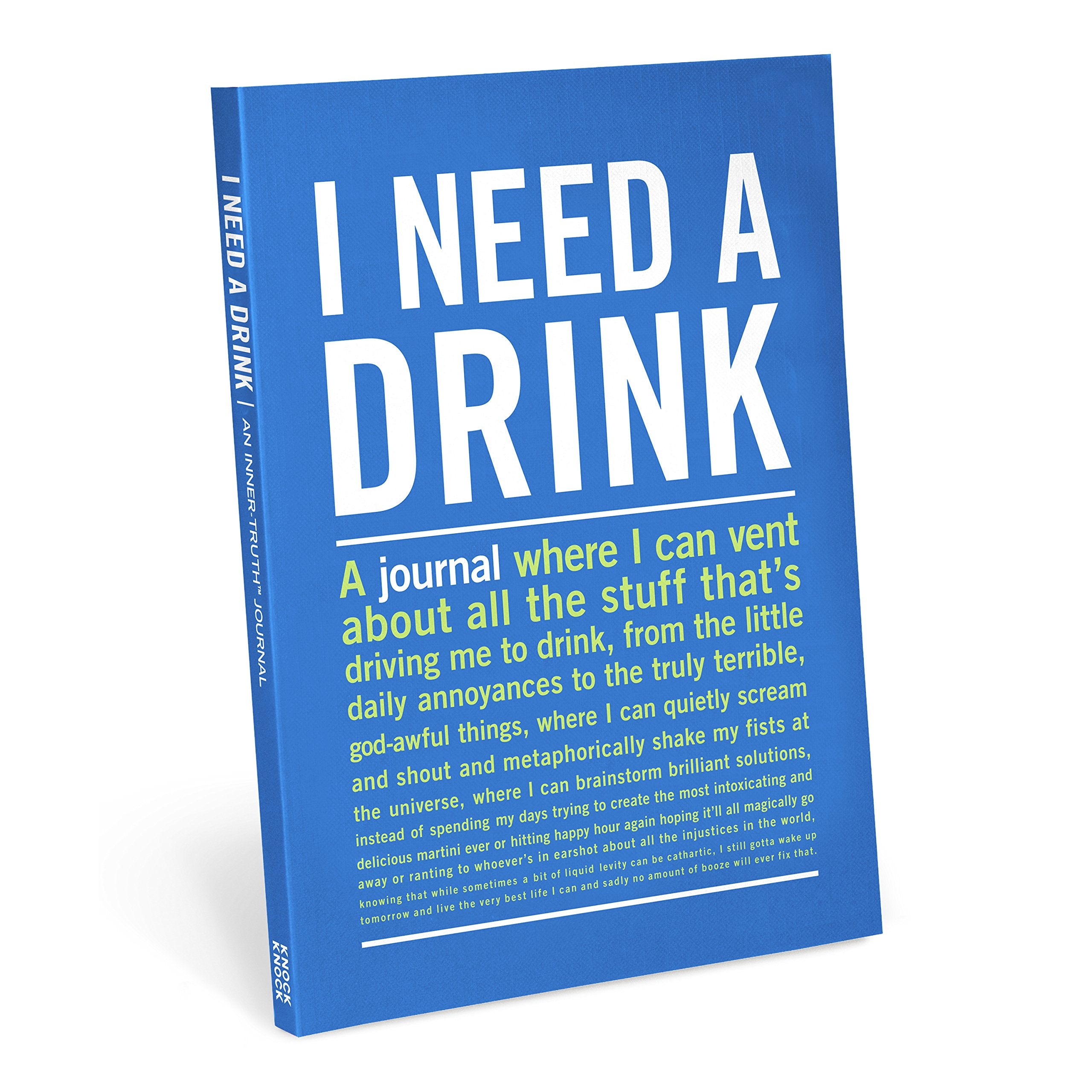 Knock Knock I Need A Drink InnerTruth Journal,Used