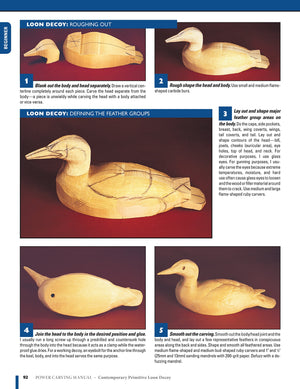 Power Carving Manual, Second Edition: Tools, Techniques, and 22 AllTime Favorite Projects (Fox Chapel Publishing) StepbyStep ,Used