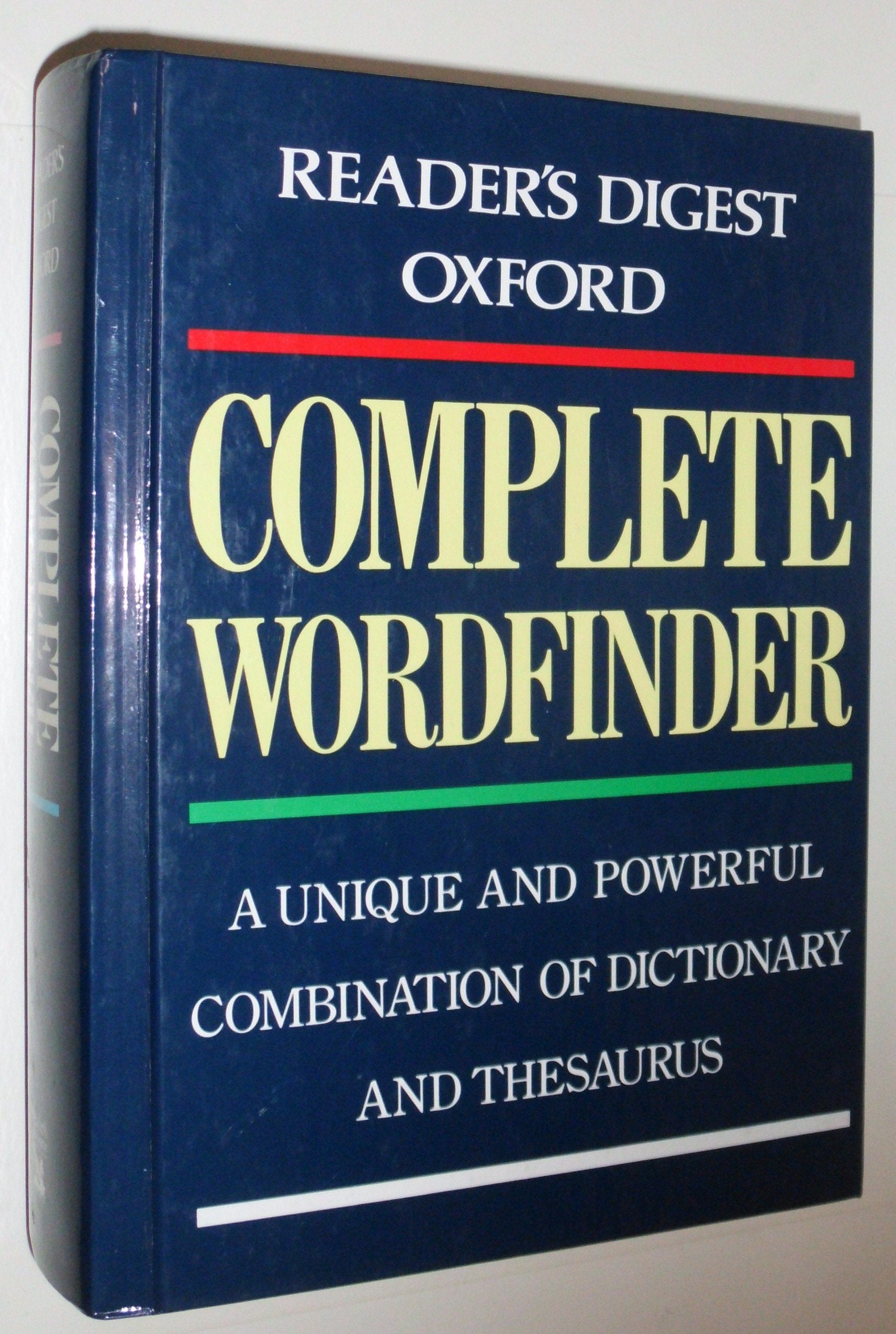 Reader's Digest Oxford Complete Wordfinder,New