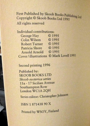 The R'Lyeh Text: Hidden Leaves from the Necronomicon (Skoob Esoterica),Used