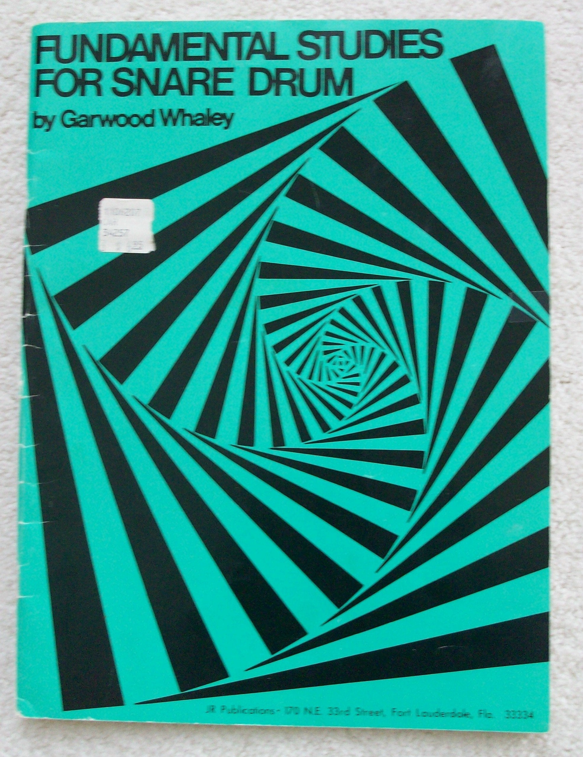 JRP33  Fundamental Studies for Snare Drum,New