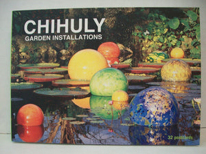 Chihuly Garden Installations Postcard Set: Set of 32 Postcards,Used
