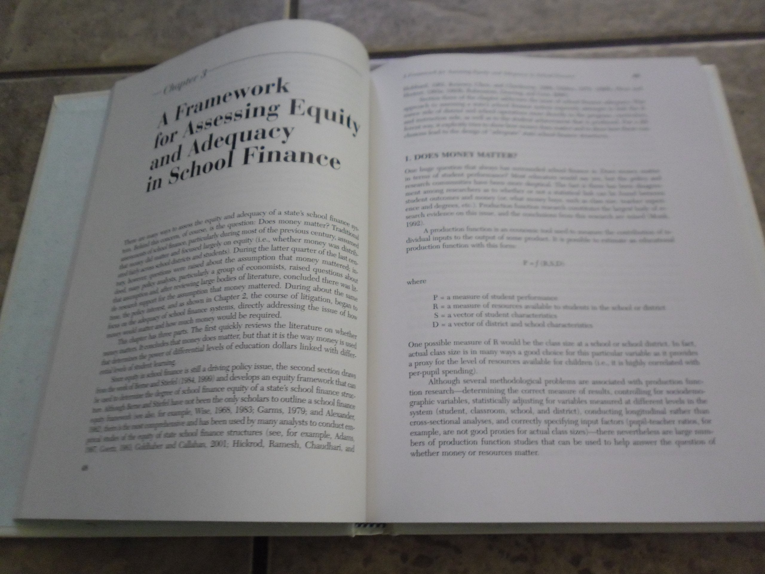 School Finance: A Policy Perspective,Used