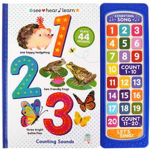 123 (See Hear Learn) 26Button Board Sound Book For Children And Preschoolers