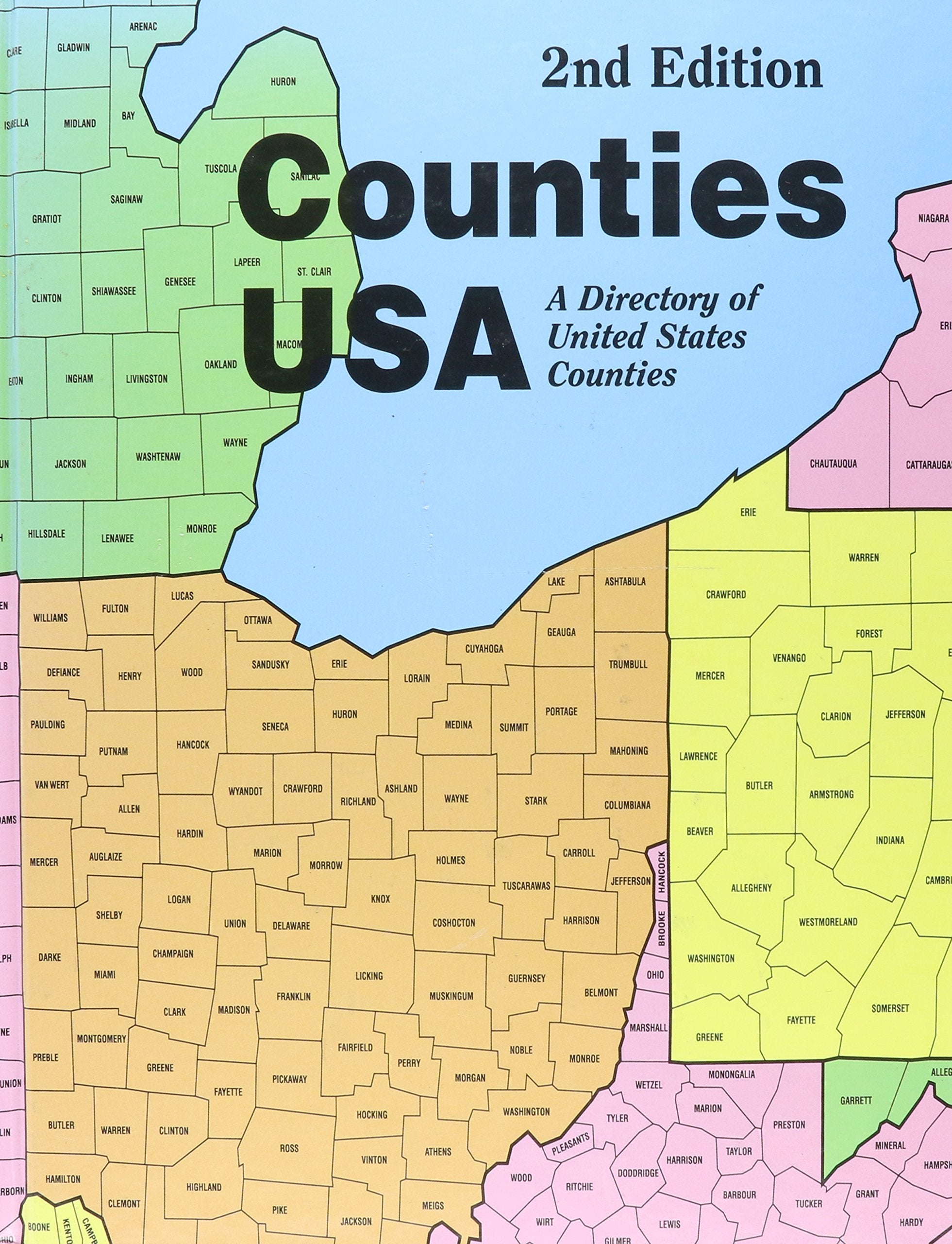 Counties Usa : A Directory Of United States Counties (Counties Usa),Used