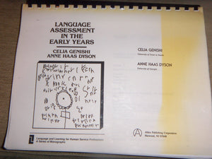 Language Assessment in the Early Years,Used