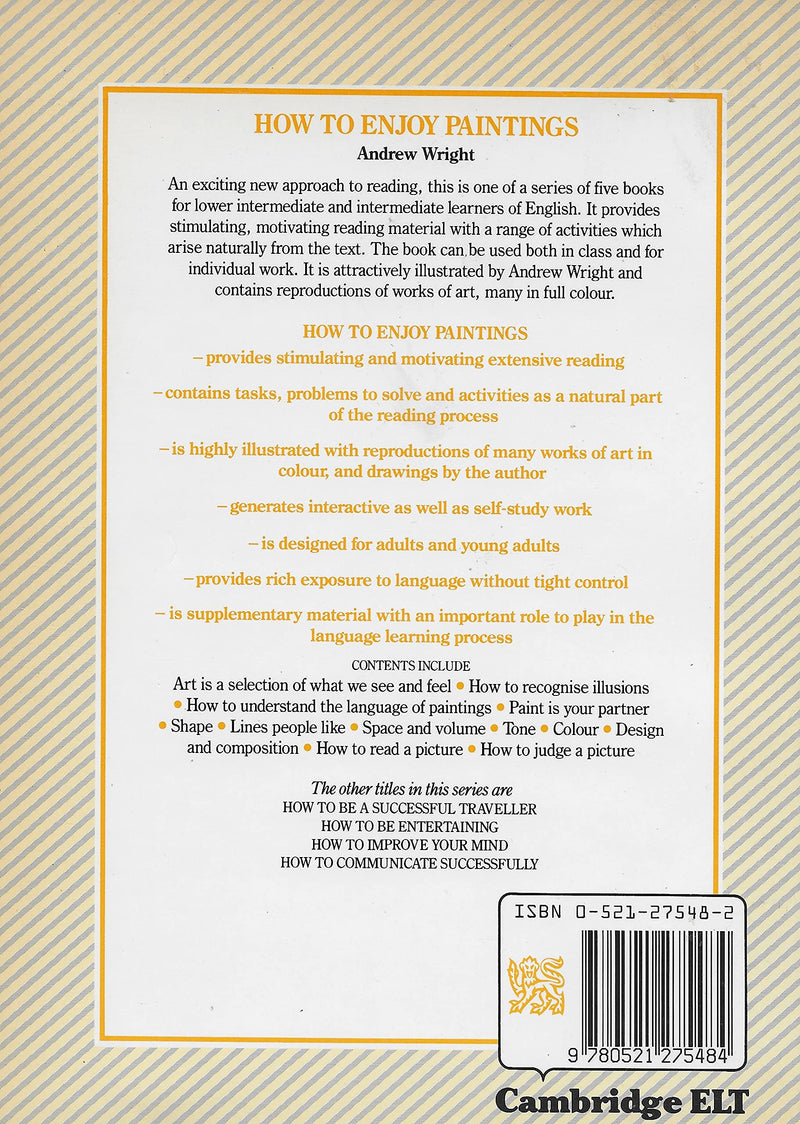 How to Enjoy Paintings (How to Readers),Used