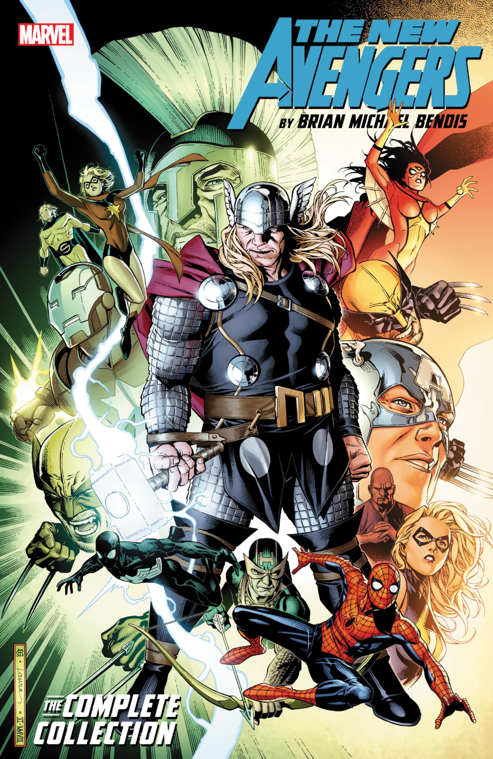 NEW AVENGERS BY BRIAN MICHAEL BENDIS: THE COMPLETE COLLECTION VOL. 5 (The New Avengers),Used