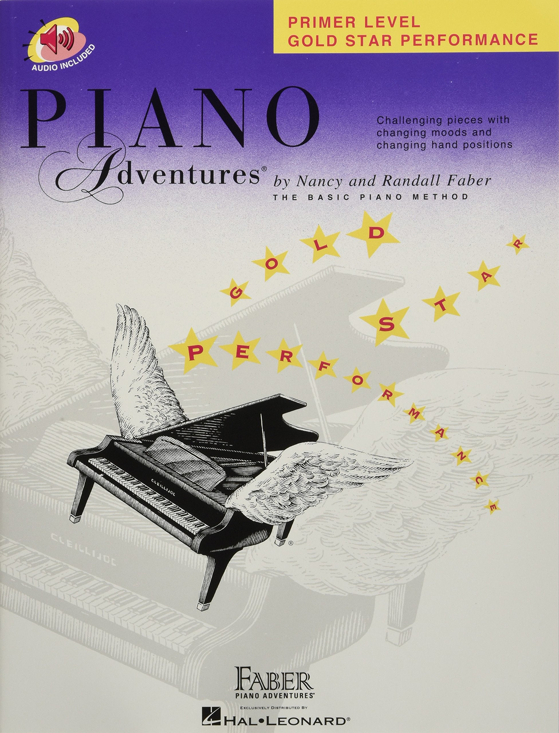 Piano Adventures  Gold Star Performance Book  Primer Level Book/Online Audio (Faber Piano Adventures),Used