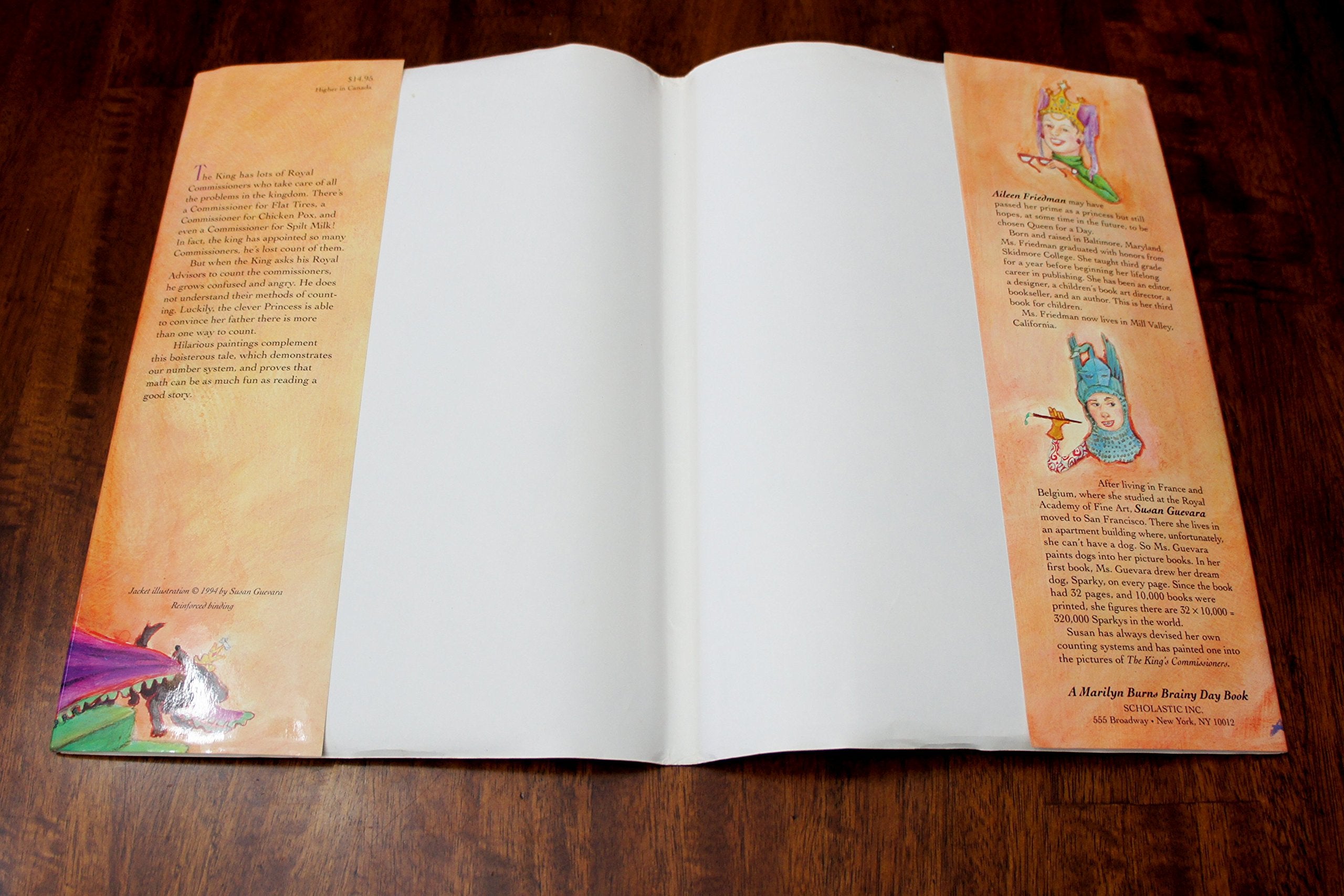 The King'S Commissioners (A Marilyn Burns Brainy Day Book),New
