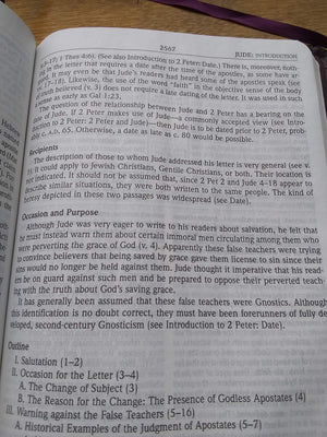 Zondervan KJV Study Bible, Large Print,New