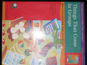 Things That Come In Groups, Grade 3: Multiplication and Division (Investigations in Number, Data, and Space),Used