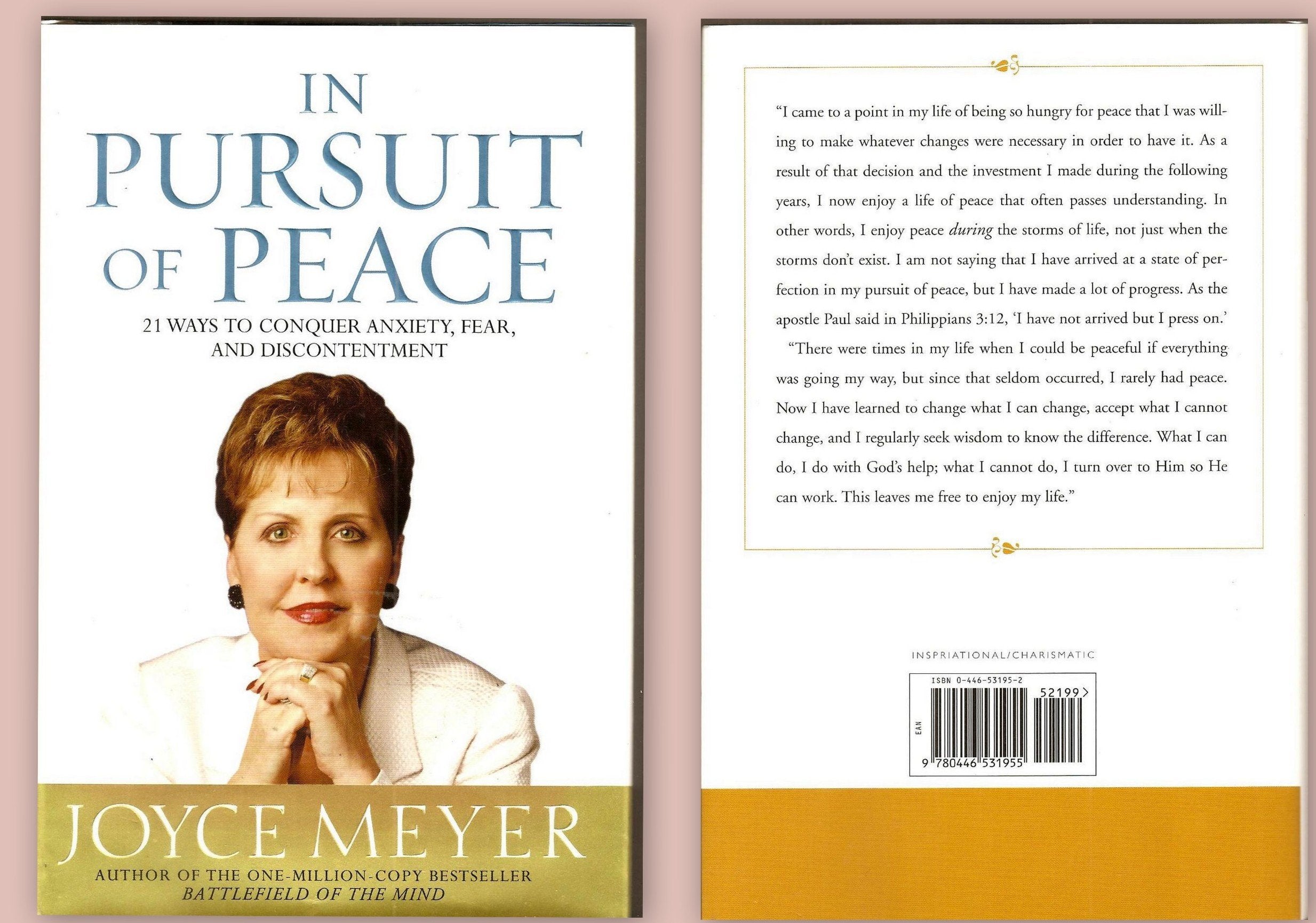 In Pursuit of Peace: 21 Ways to Conquer Anxiety, Fear, and Discontentment,Used