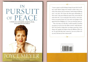 In Pursuit of Peace: 21 Ways to Conquer Anxiety, Fear, and Discontentment,Used