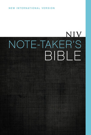 NIV, NoteTaker's Bible, Hardcover,Used