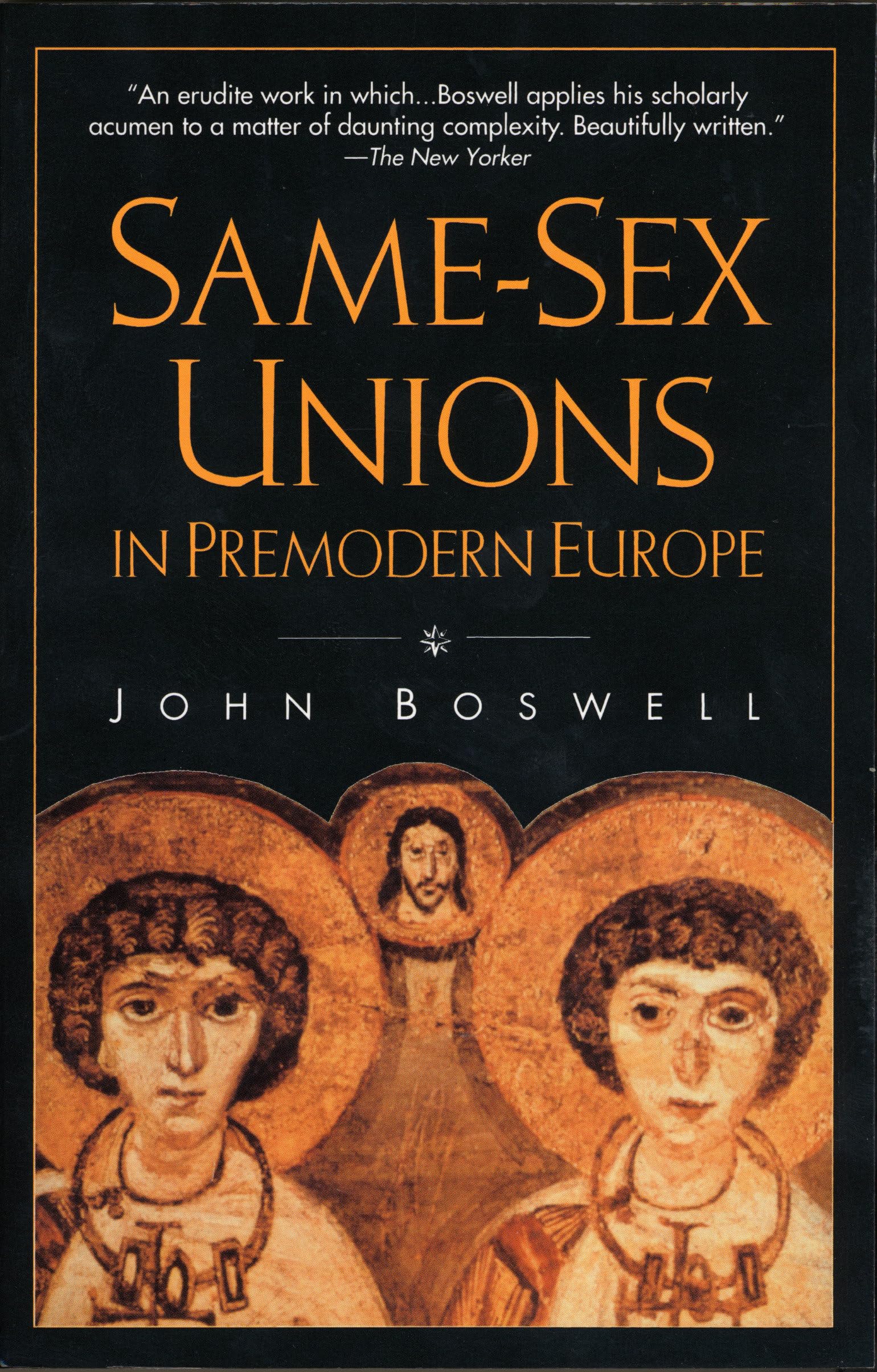 Samesex Unions In Premodern Europe,New