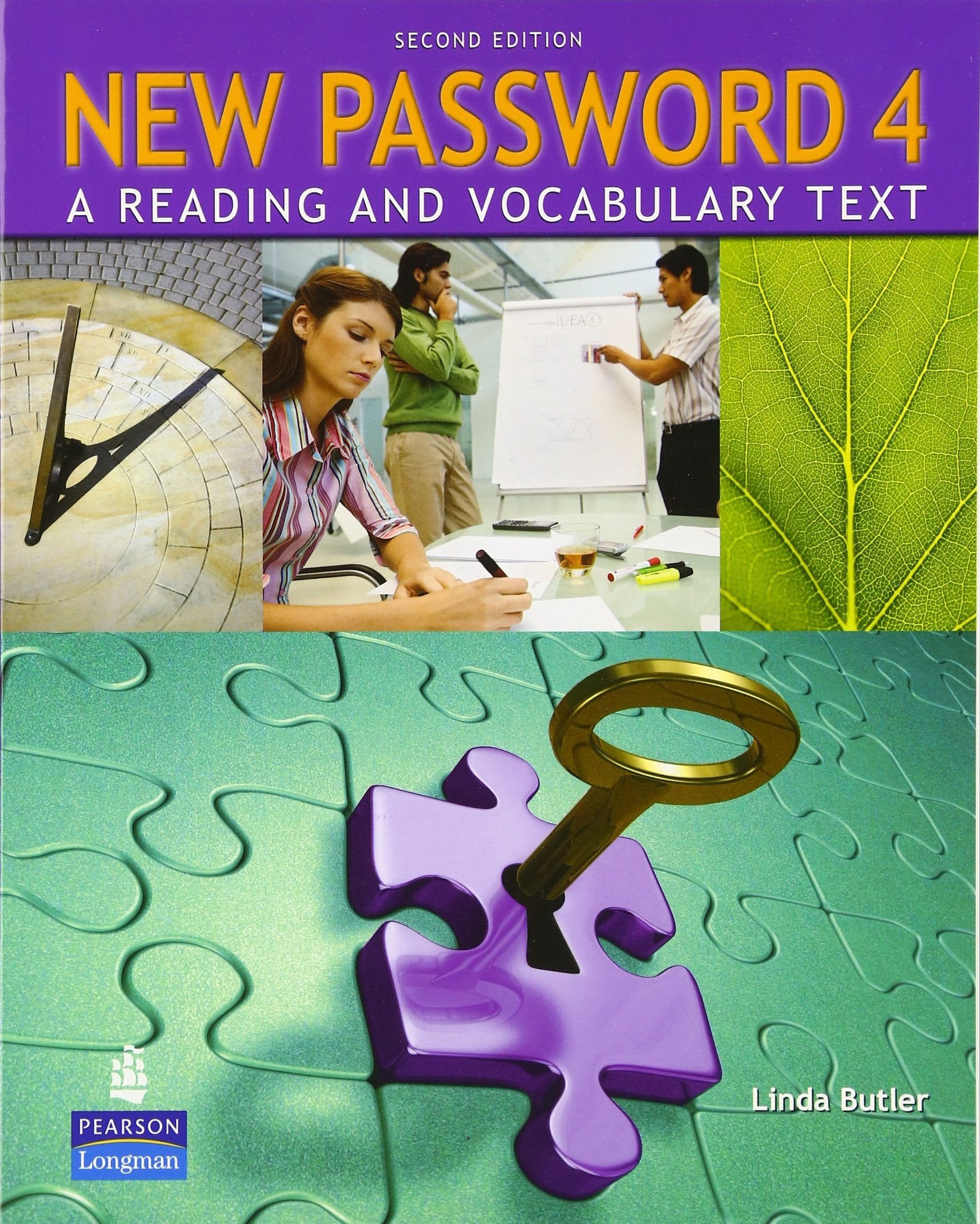 New Password 4: A Reading and Vocabulary Text, 2nd Edition (Book & CDROM),Used