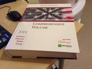 SouthWestern Federal Taxation 2014: Taxation of Business Entities, Professional Edition (with H&R Block @ Home Tax Preparation ,Used