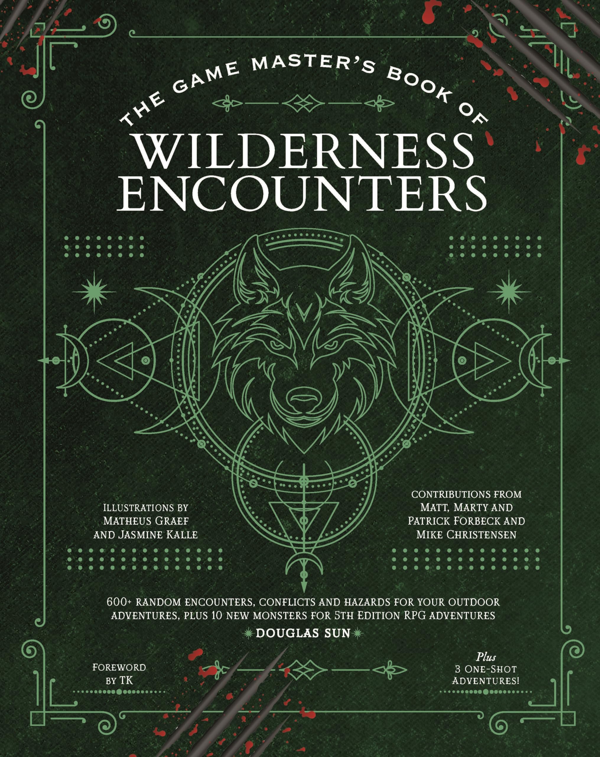 The Game Master's Book of Wilderness Encounters: 600+ random encounters, conflicts and hazards for your outdoor adventures, plus,New