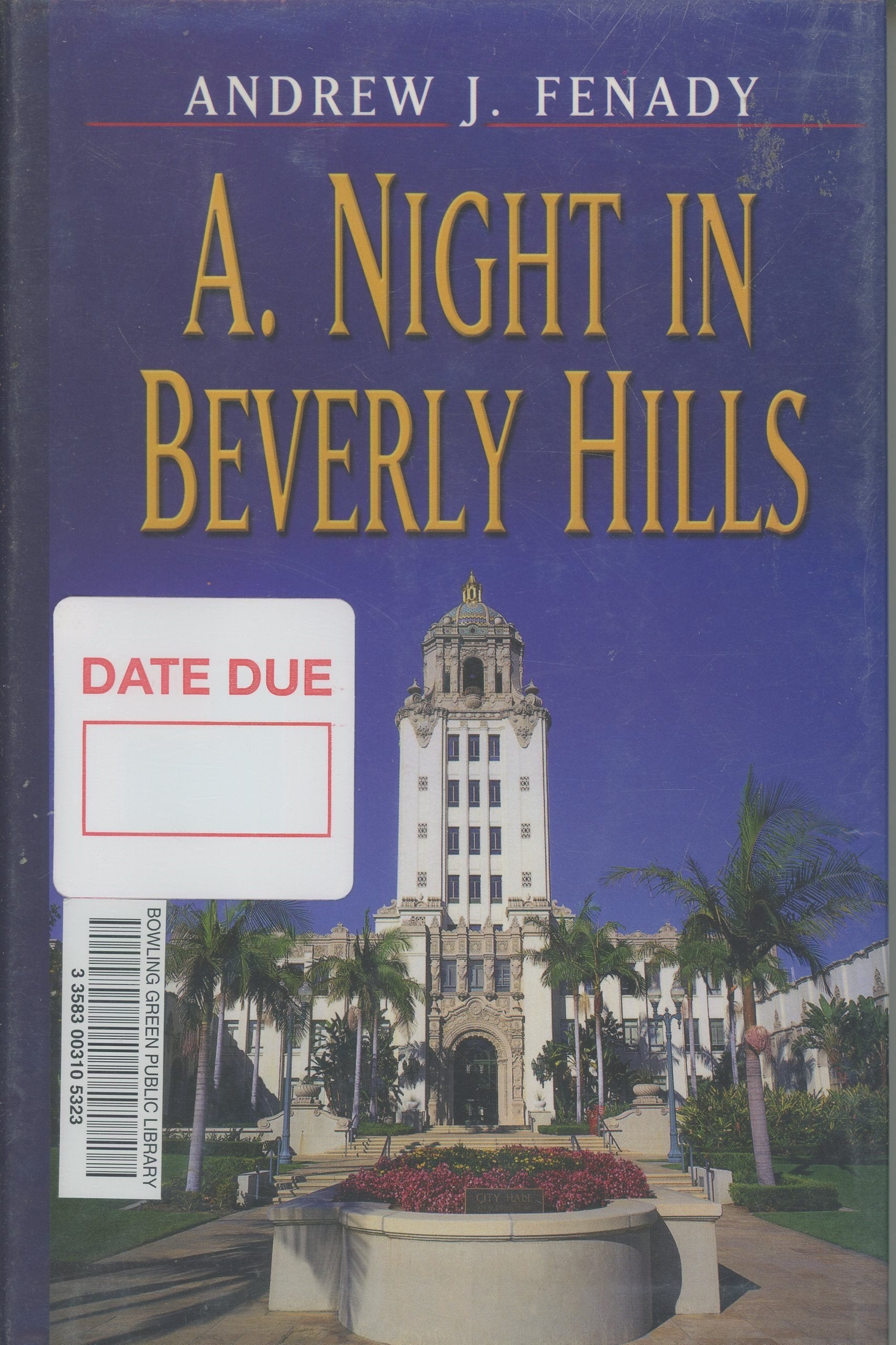 A. Night in Beverly Hills (Five Star First Edition Mystery),Used