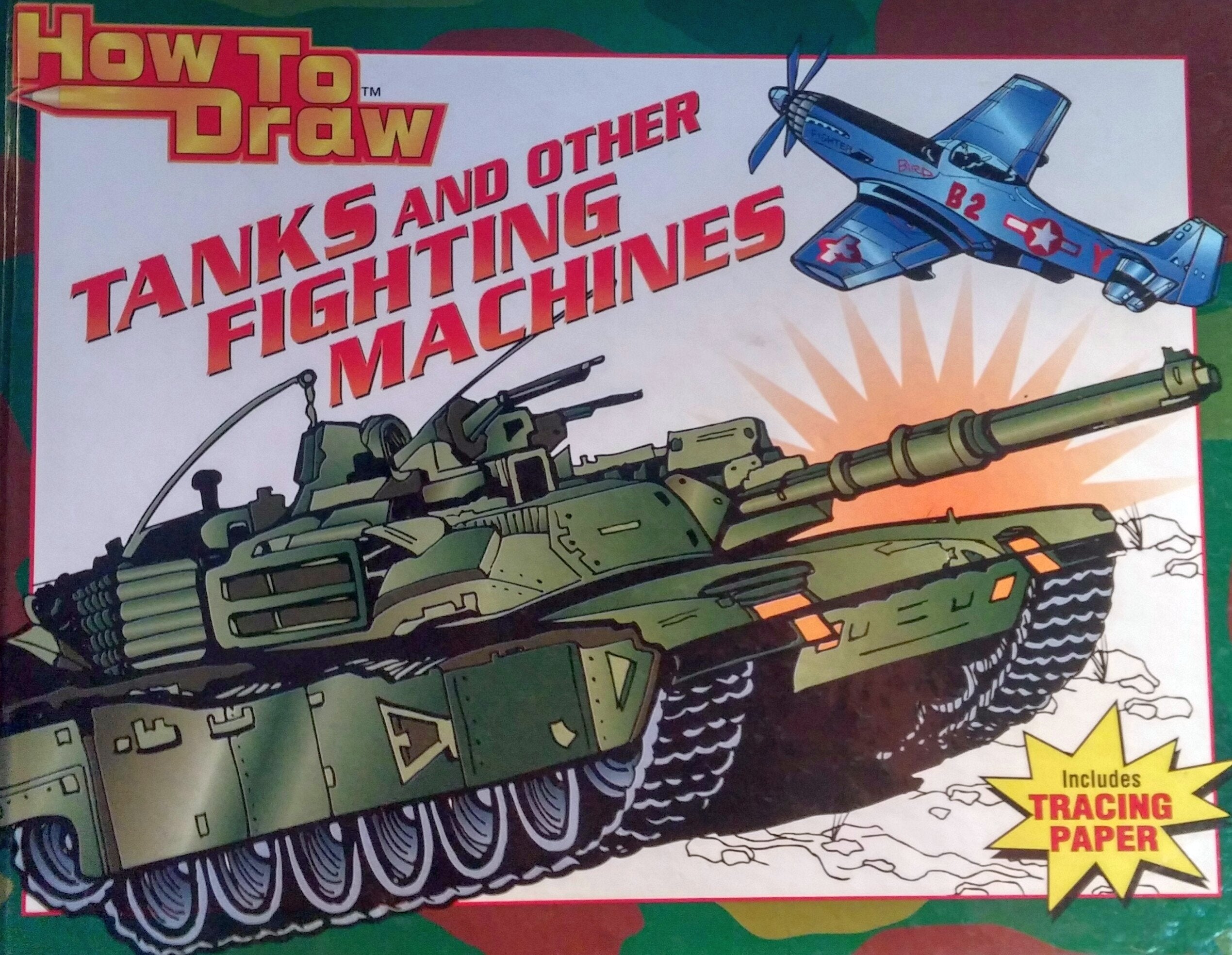 How To Draw Tanks And Other Fighting Machines,Used