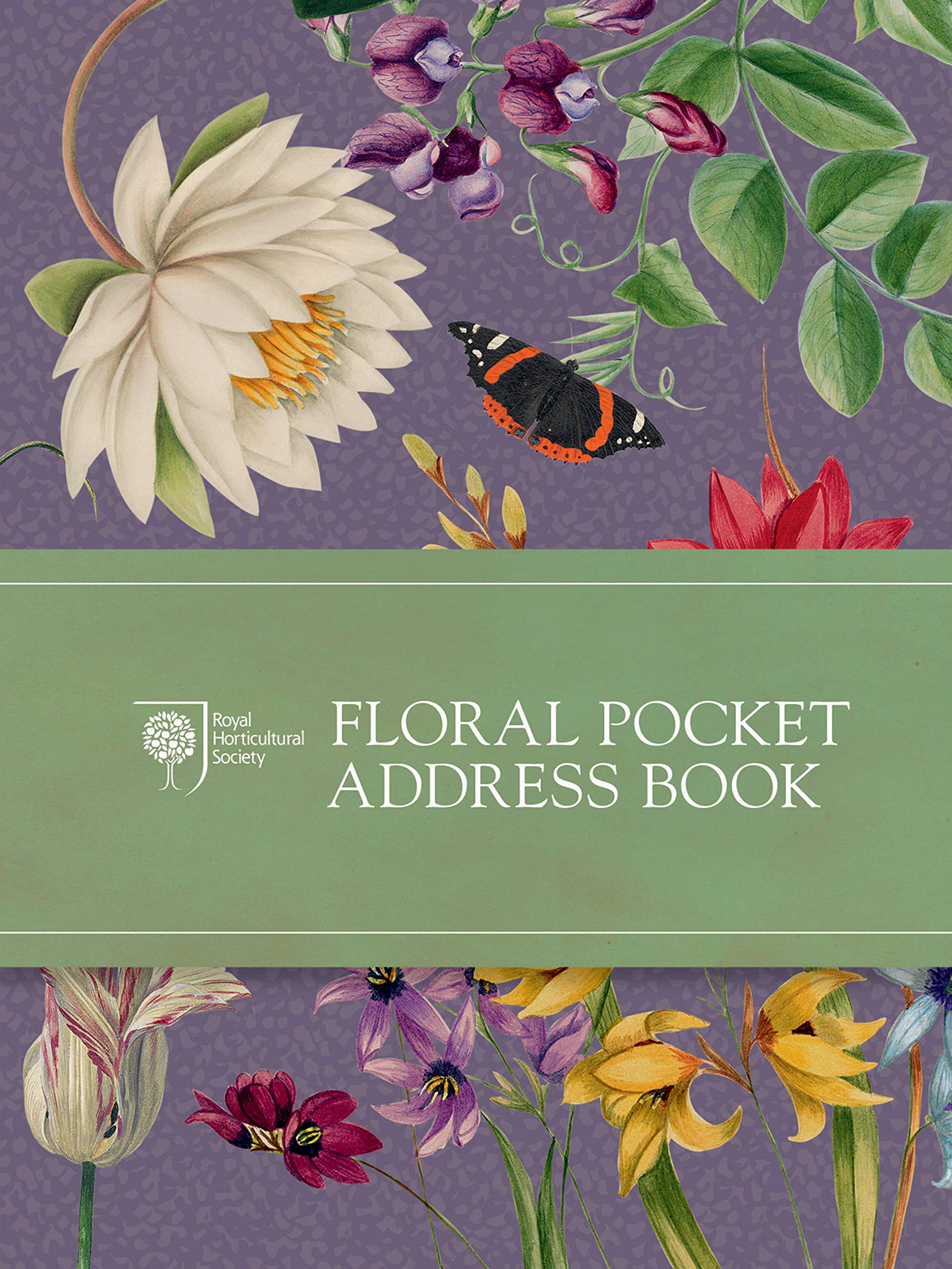Rhs Floral Pocket Address Book,New