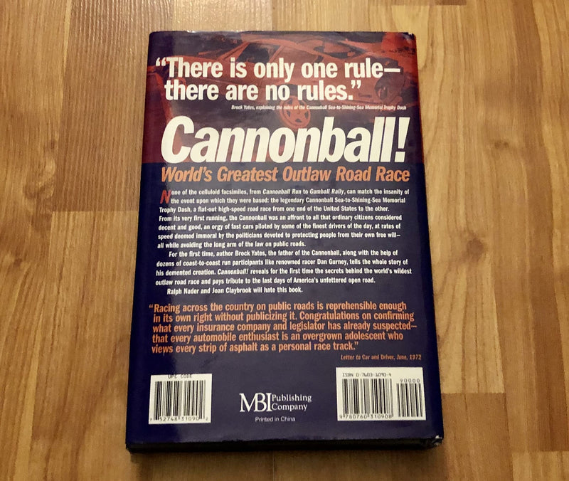 Cannonball!: World's Greatest Outlaw Road Race,Used