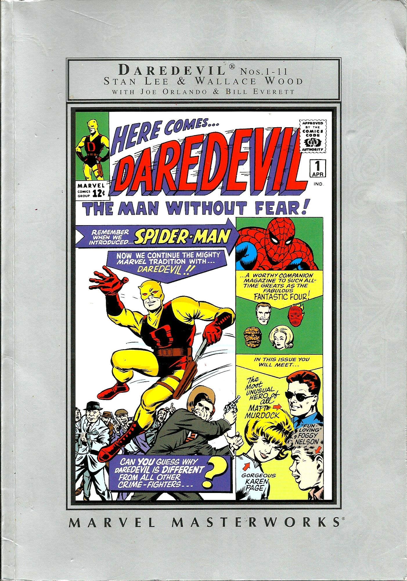 Marvel Masterworks: Daredevil, Volume 1 (Marvel Masterworks, Volume 1),Used