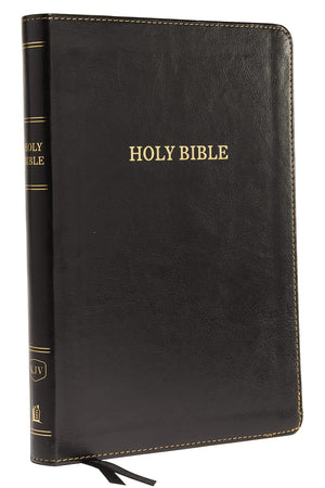 KJV Holy Bible: Large Print Thinline, Black Leathersoft, Red Letter, Comfort Print: King James Version,Used
