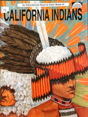 California Indians: An Educational Coloring Book,Used