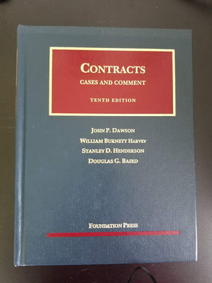 Contracts: Cases and Comment, 10th Edition,Used