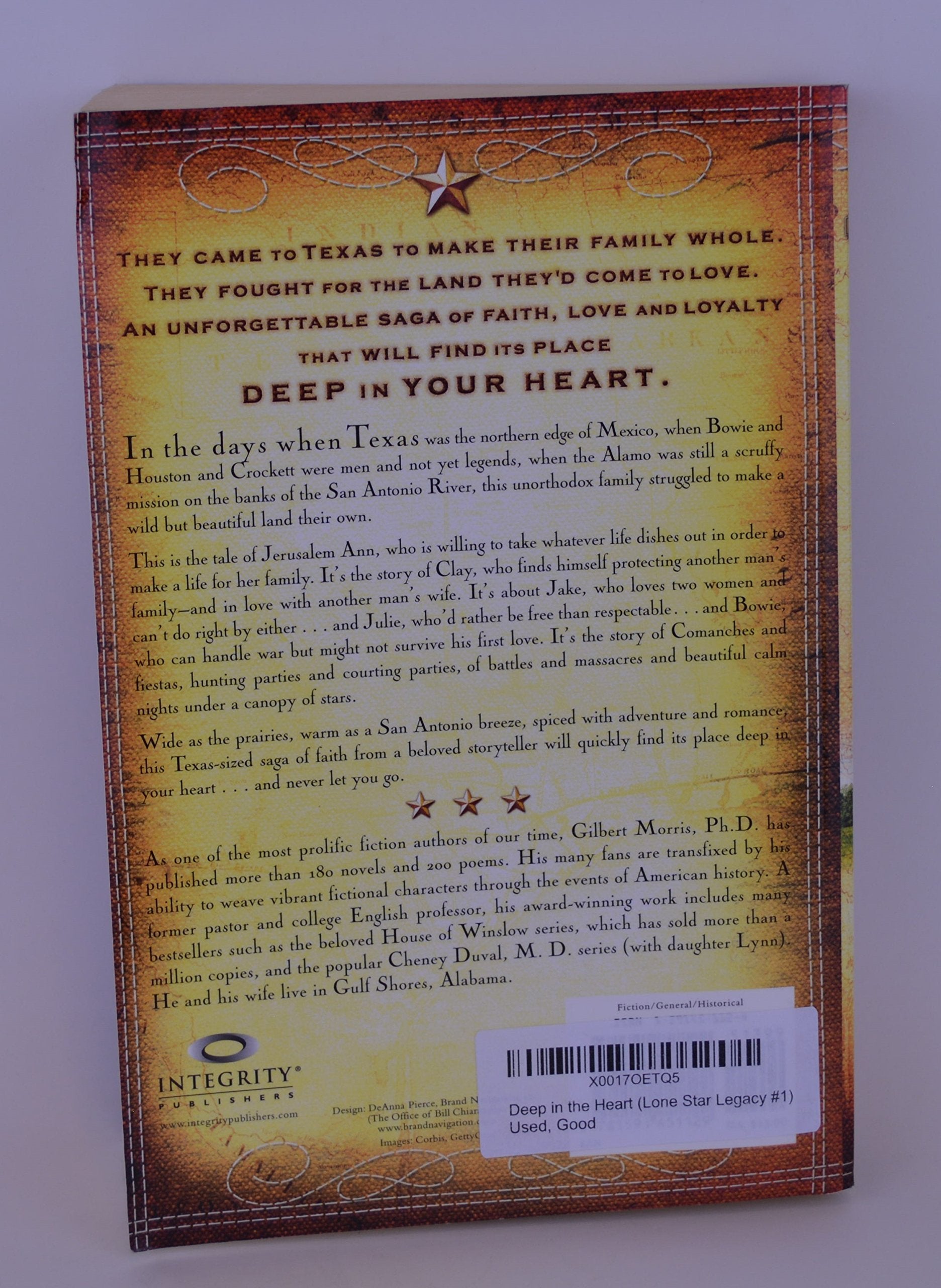 Deep in the Heart (Lone Star Legacy #1),Used