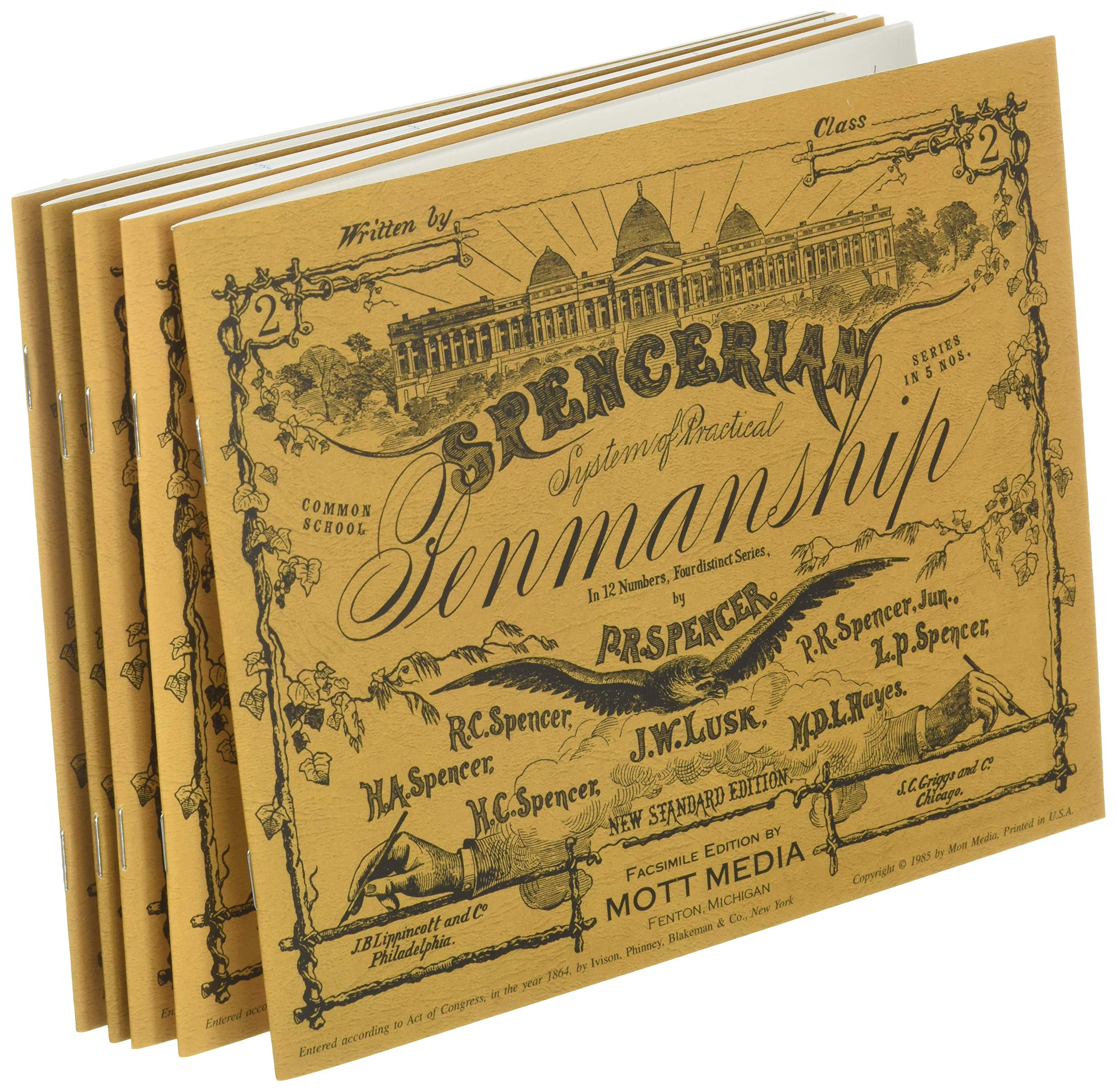 SET Spencerian Copybook Set 15,New