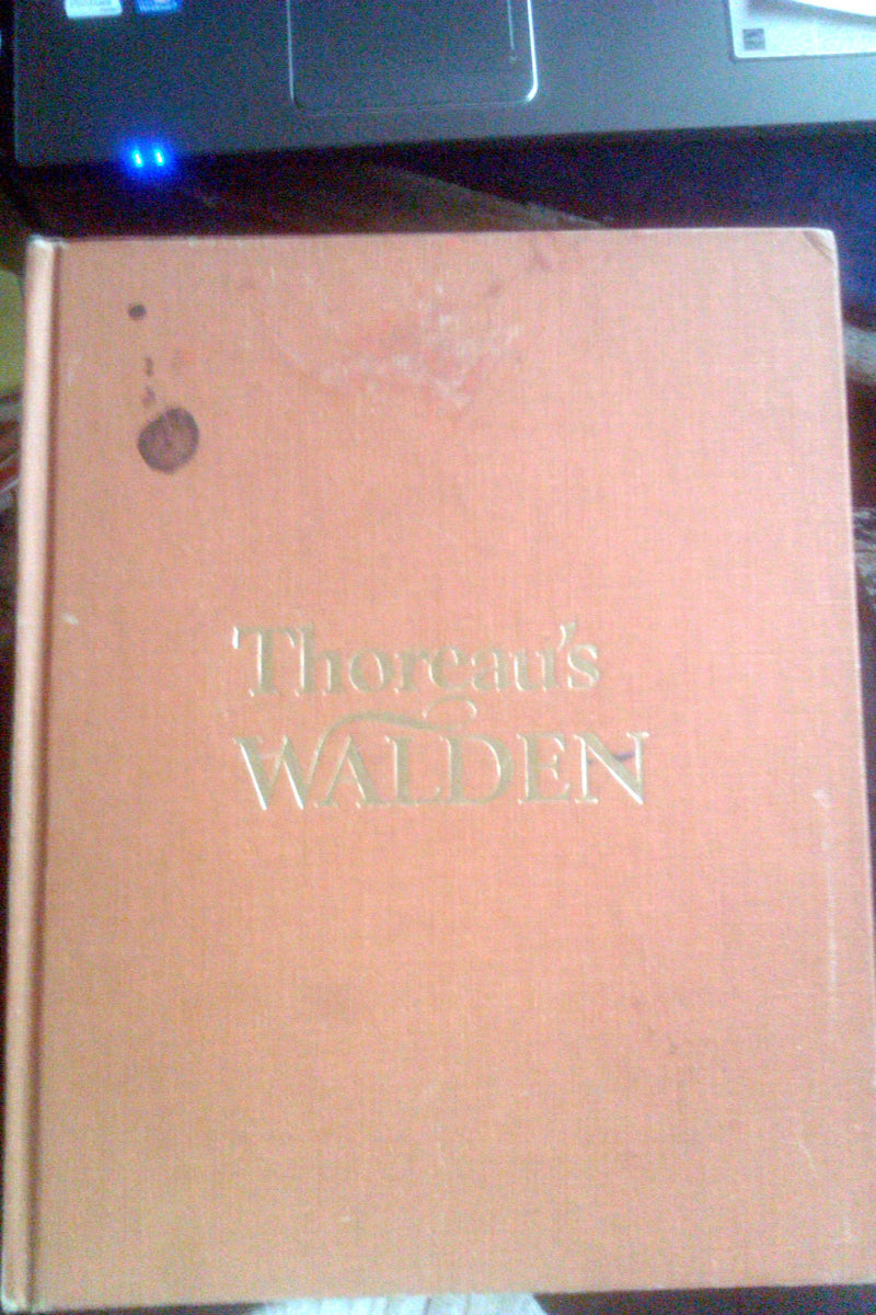 Thoreau's Walden: Selections from his masterpiece and his Journal,Used