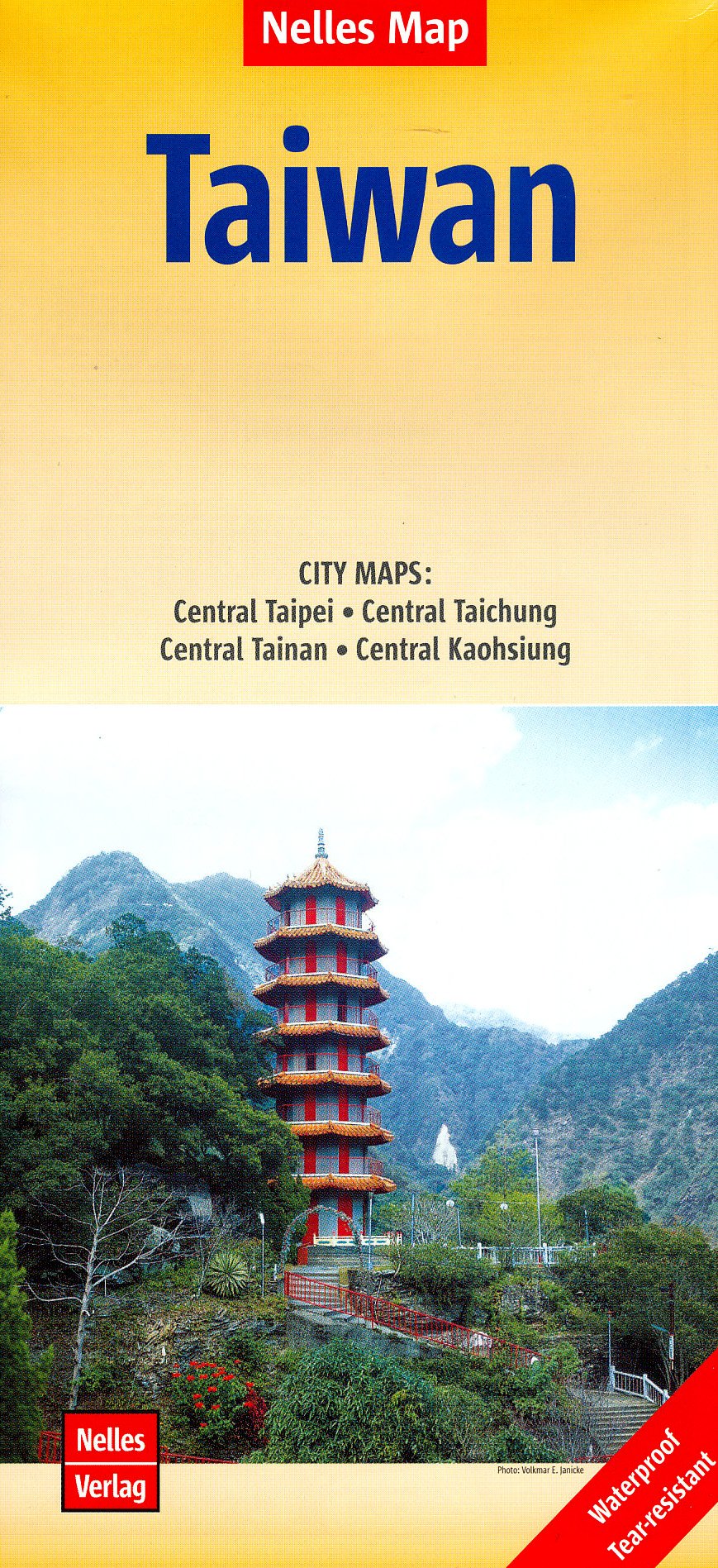 Taiwan Map by Nelles (Nelles Map),Used
