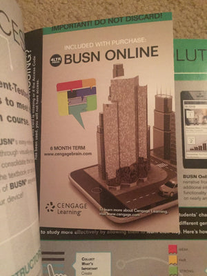 Busn (With Busn Online, 1 Term (6 Months) Printed Access Card) (New, Engaging Titles From 4Ltr Press)