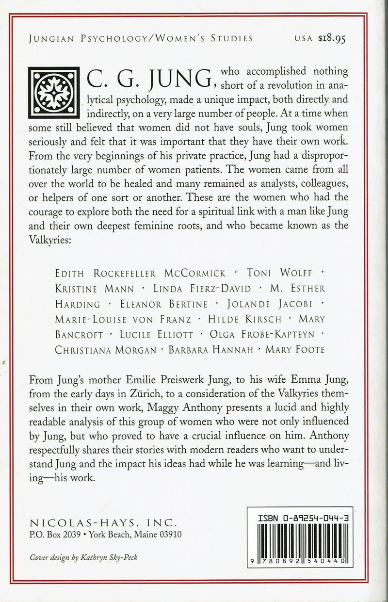 Jung's Circle of Women: The Valkyries (Jung on the Hudson Books),Used