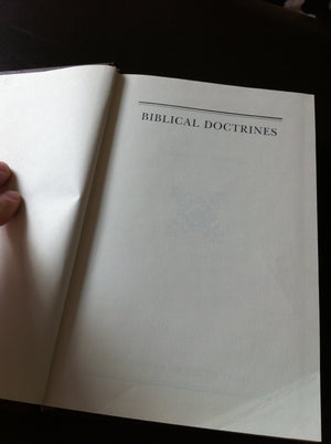 Biblical Doctrines,Used