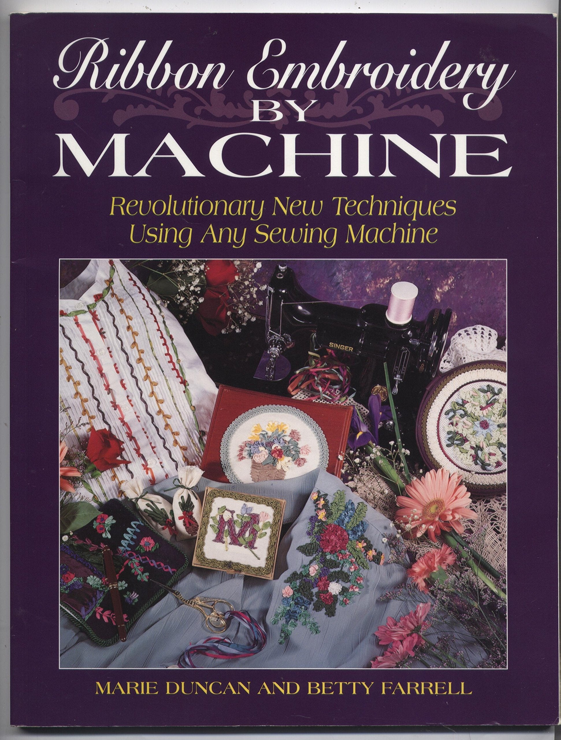 Ribbon Embroidery by Machine,Used