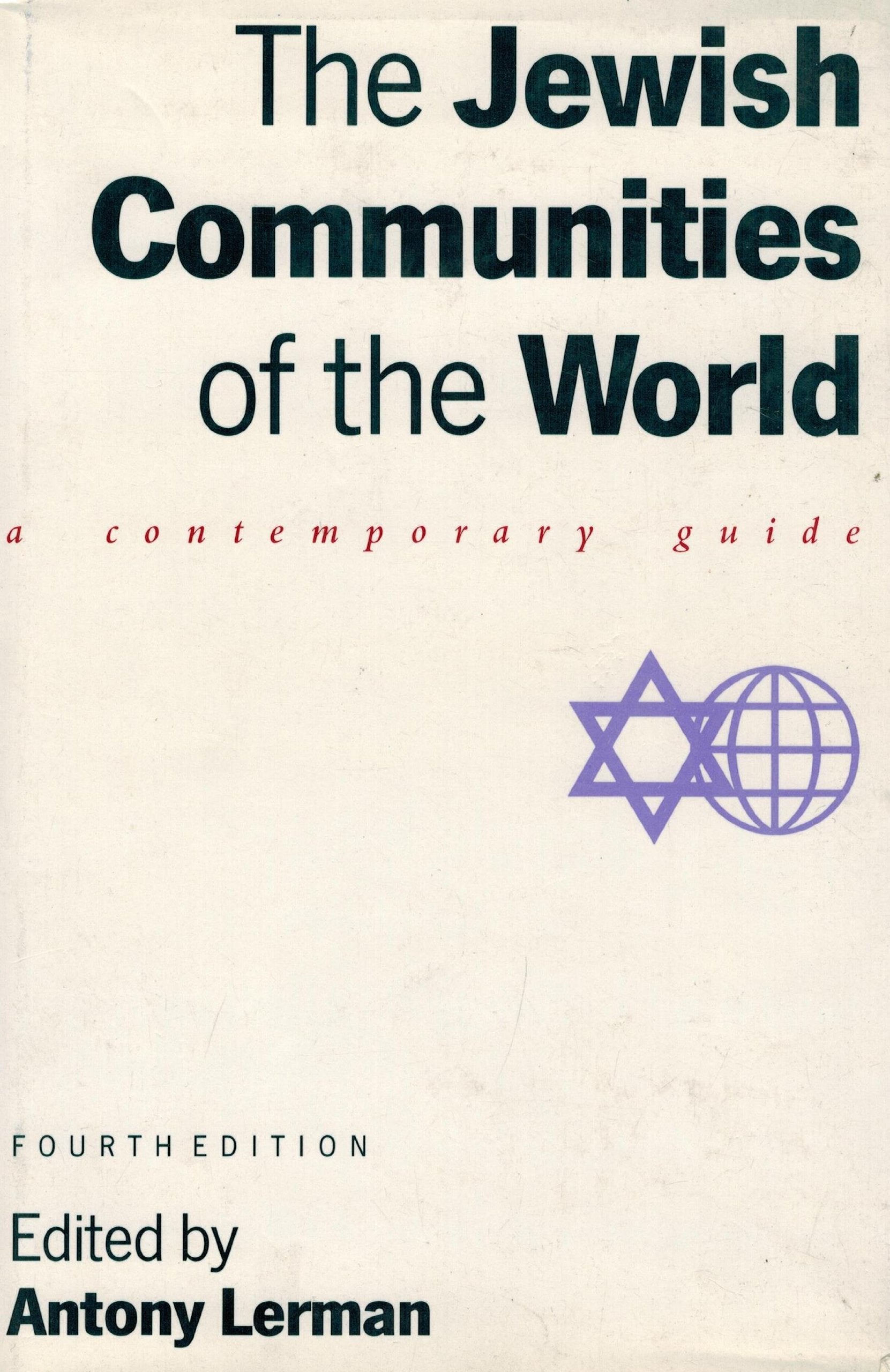 The Jewish Communities of the World: A Contemporary Guide,Used