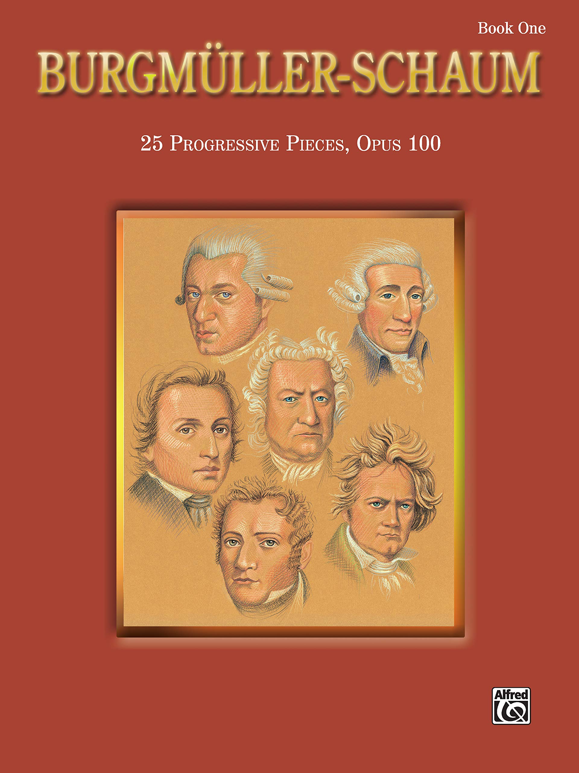 BurgmllerSchuam, Bk 1: 25 Progressive Pieces, Opus 100 (Schaum Master Composer Series, Bk 1),Used
