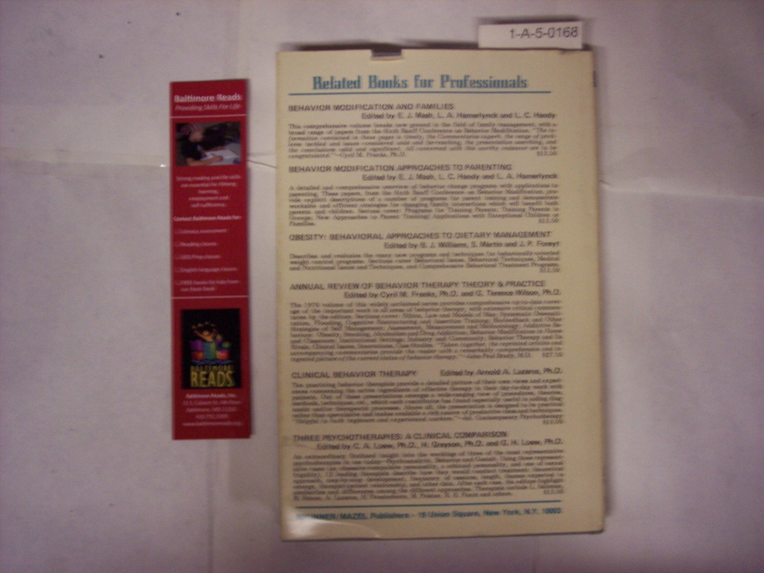 The Behavioral management of anxiety, depression, and pain,Used